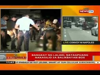 BT: Bangkay ng lalaki, natagpuang nakasilid sa balikbayan box