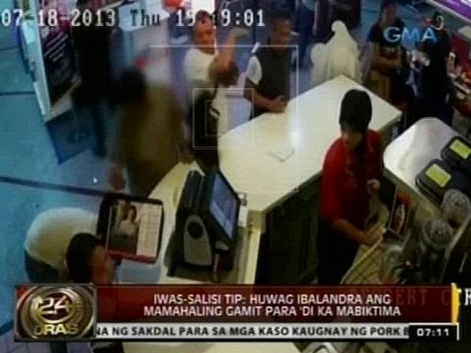 24 Oras: Iwas-salisi tip: Huwag ibalandra ang mamahaling gamit para 'di ka mabiktima