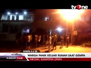 Gempa 5,6 SR Guncang Medan