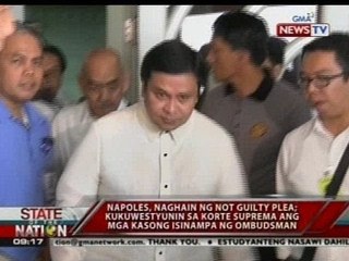SONA: Sen. Estrada, tumangging maghain ng plea para sa kasong plunder