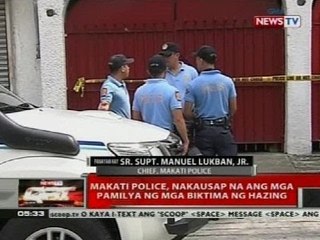 QRT: Makati police, nakausap na ang mga pamilya ng mga biktima ng hazing