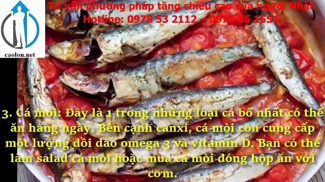 14 Thực Phẩm Giàu Canxi Giúp Tăng Chiều Cao