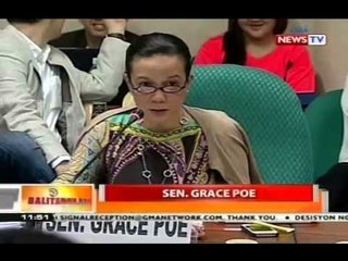 BT: Sen. Grace Poe, ipinanukalang magpapatupad ng price freeze sa bawang