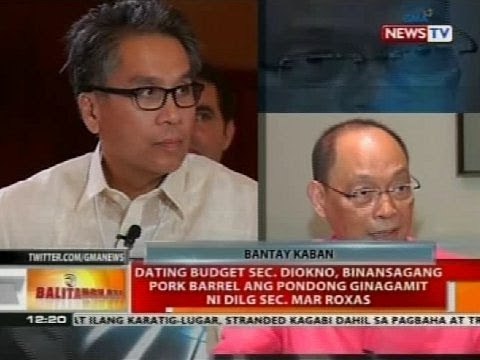 Dating budget Sec. Diokno, binansagang pork barrel ang pondong ginagamit ni DILG Sec. Mar Roxas