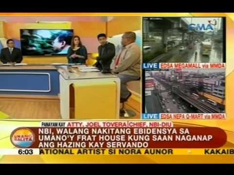 UB: Umano'y frat house kung saan naganap ang hazing kay Servando, ininspeksyon