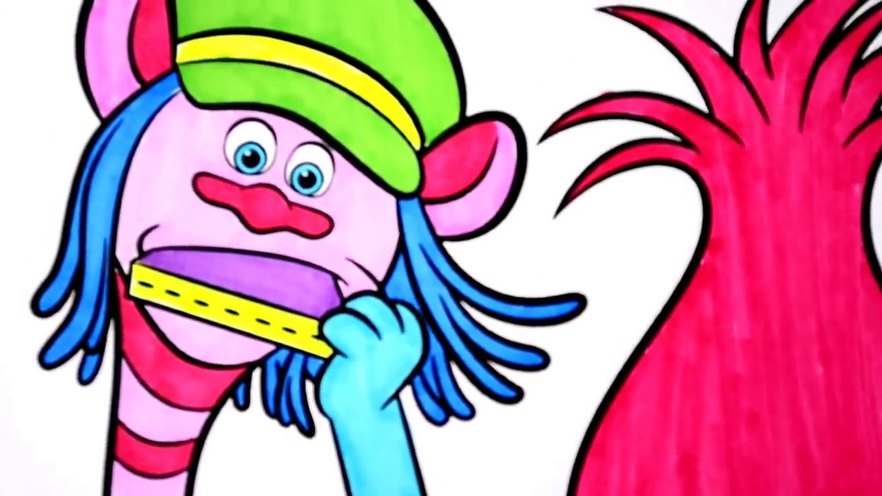Dreamworks Trolls Lady Glittersparkles Vs. Shopkins New Season Coloring Book Page