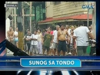 Aabot sa 20 pamilya, nawalan ng tirahan sa sunog sa Tondo, Maynila