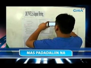 Japanese government, mas padadaliin na raw ang pagtanggap ng mga Filipino nurse at caregiver