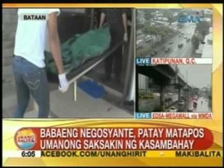 UB: Babaeng negosyante sa Bataan, patay matapos umanong saksakin ng kasambahay