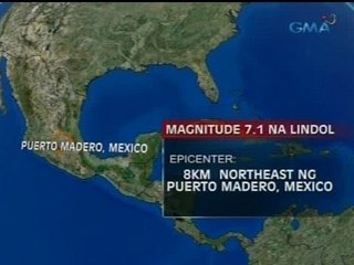 Saksi: Magnitude 7.1 na lindol, yumanig sa Mexico