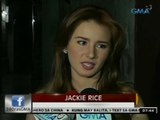 24 Oras: Jackie Rice, hindi raw kinakausap ng kanyang ama dahil sa pagpapa-sexy niya sa pelikula