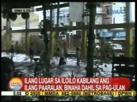 UB: Ilang lugar sa Iloilo kabilang ang ilang paaralan, binaha dahil sa pag-ulan