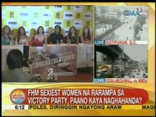 UB: FHM sexiest women na rarampa sa victory party, paano kaya naghahanda?
