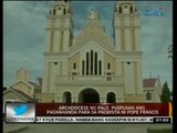 24Oras: Archdiocese ng Palo, puspusan ang paghahanda para sa pagbisita ni Pope Francis