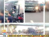 UB: Motorcycle rider, patay matapos masagasaan ng cargo truck sa Pasay