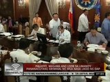 24Oras: Palasyo, ipinagtanggol ang mga miyembro ng gabinete na nagpatupad ng DAP