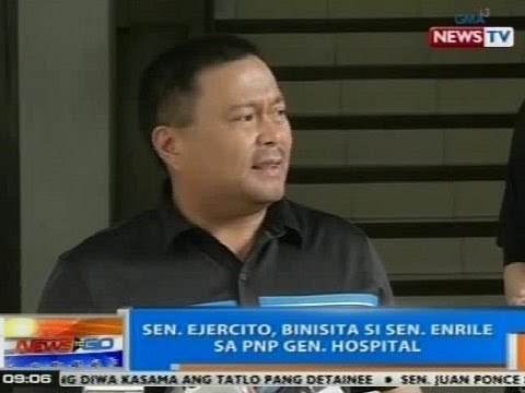 NTG: Sen. Ejercito, binisita si Sen. Enrile sa PNP Gen. Hospital