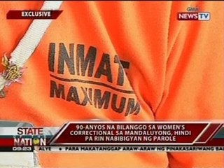 Executive clemency, hiling ng mga matatandang preso sa women's correctional para makalaya na sila