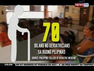 SONA: Pilipinas, nahuhuli sa geriatric medicine