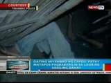 Dating miyembro ng CAFGU, patay matapos pagbabarilin sa loob ng sariling bahay sa Camarines Sur