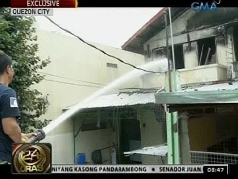 24 Oras: Bahay, sinunog umano ng isang lalaki matapos daw layasan ng misis