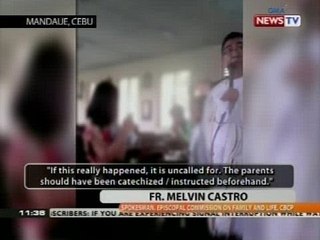 Single mom na sinabon ng pari sa binyang ng kanyang anak, masama pa rin daw ang loob sa pari