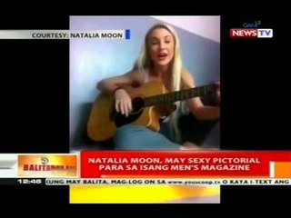 Natalia Moon, may sexy pictorial para sa isang men's magazine