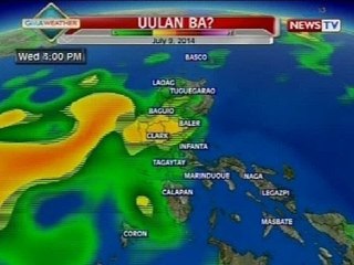 NTG: Pag-ulan, asahan sa Luzon ngayong Miyerkules