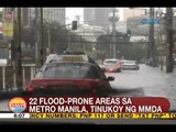 UB: 22 flood-prone areas sa Metro Manila, tinukoy ng MMDA
