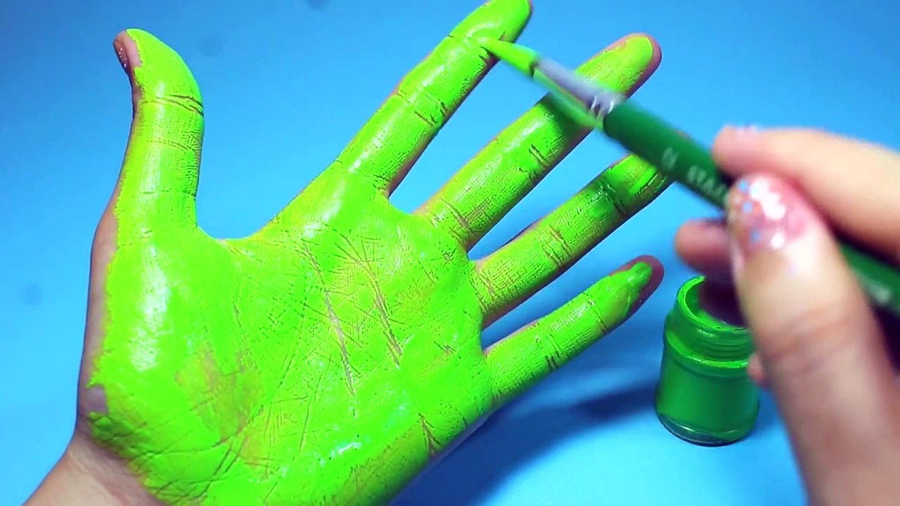 Learn Colors for Kids Children Toddlers Finger Family Nursery Rhymes Learning Body Paint Videos Eggs