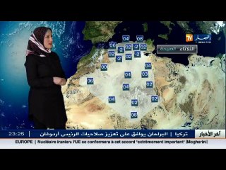 أحوال الطقس لصبيحة وظهيرة يوم الثلاثاء 17 جانفي 2017