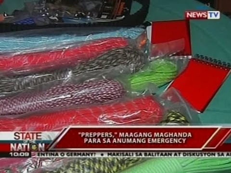 SONA: 'Preppers,' maagang maghanda para sa anumang emergency