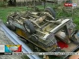 BP: Jeep sa Ilocos Norte, bumaliktad sa gilid ng kalsada; 17 sugatan