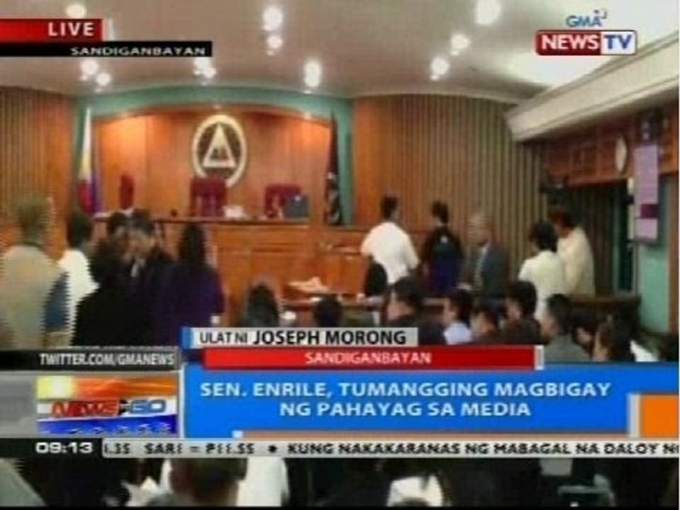 NTG: Enrile, Reyes at Napoles, nakatakdang basahan ng sakdal ngayong araw 7XRvraQ-sYw