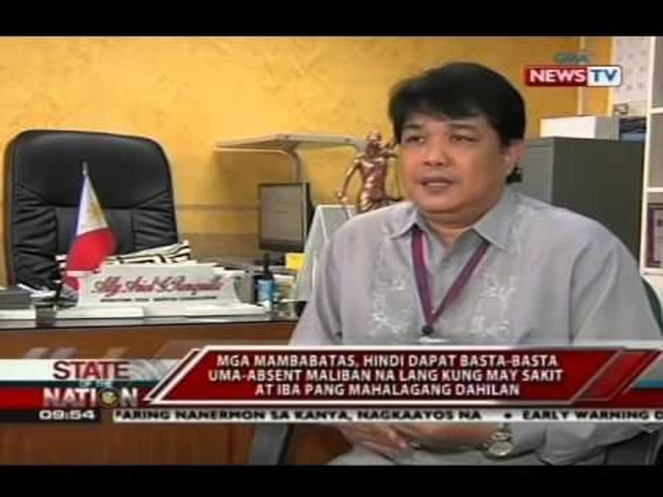 SONA: Mga mambabatas, hindi dapat basta-basta u...