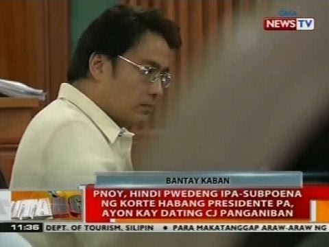 BT: Hiling ni Sen. Revilla na maging testigo si PNoy, kinikwestyon ng Malacañang