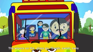 Wheels on the bus Bus Rhymes  Bus Song  Nursery Rhymes  Kids rhymes  Rhymes  Slate Kids Rhymes