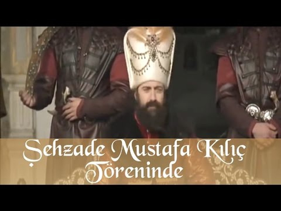 Şehzade Mustafa Kılıç Töreninde - Muhteşem Yüzyıl 46.Bölüm