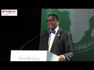 Election du président de la BAD: Le premier discours de Akinwumi Adesina