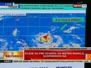 BT: Signal no. 1, nakataas sa Metro Manila