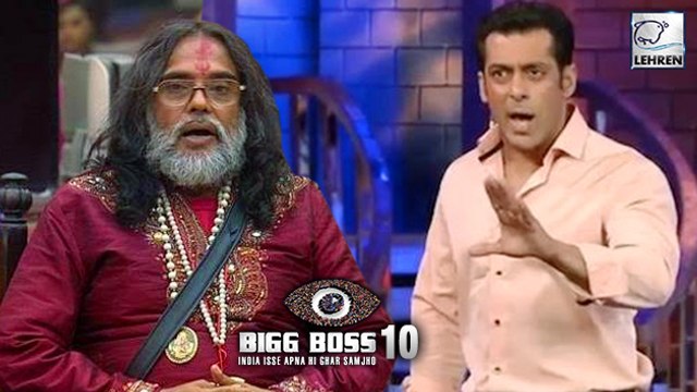 Bigg Boss 10 Salman Khan finally Reacts To Om Swamis Ridiculous Statements