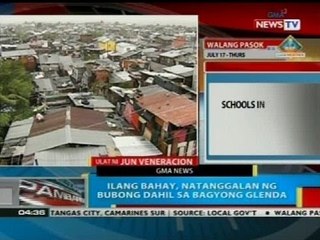 BP: Ilang insidente ng umano'y nakawan sa Tondo, Maynila, naitala sa kasagsagan ng bagyo