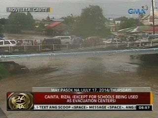 24 Oras: Cavite, isinailalim sa state of calamity