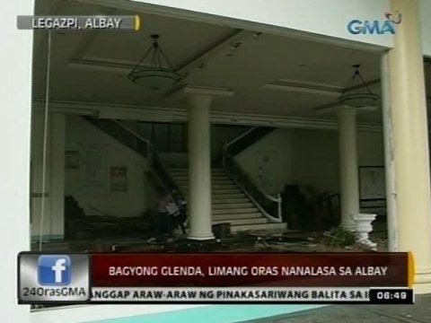 24 Oras: Bagyong Glenda, limang oras nanalasa sa Albay