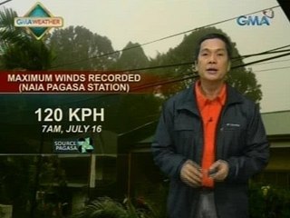 24 Oras: Storm warning signal #1 na lang ang nakataas sa ilang bahagi ng Luzon