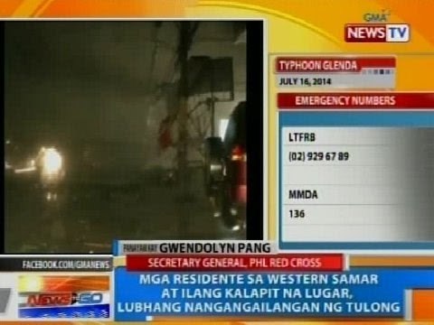 NTG: Mga taga-Western Samar at kalapit na lugar, nangangailangan ng tulong