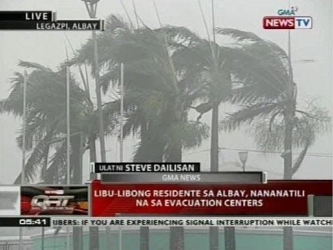 QRT: Bagsik ng Bagyong Glenda, ramdam na sa Albay