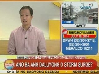 UB: Ano ba ang daluyong o storm surge?