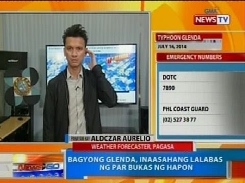 NTG: Bagyong Glenda, inaasahang lalabas ng PAR bukas ng hapon