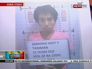 Umano'y lider ng fraternity na magsasagawa raw sana ng hazing, inaresto